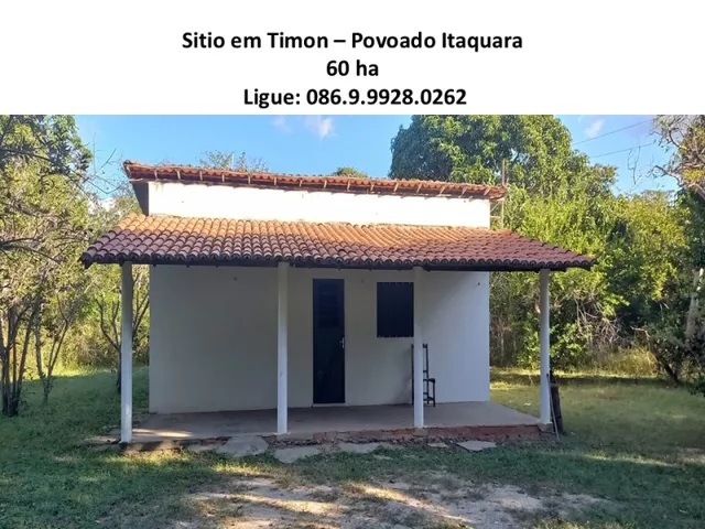 Imagem 9: Sitio em Timon - Povoado Itaquara