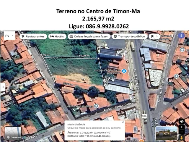 Imagem: Terreno no Centro de Timon-Ma