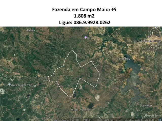 Imagem: Fazenda em Campo Maior 1.800 Ha