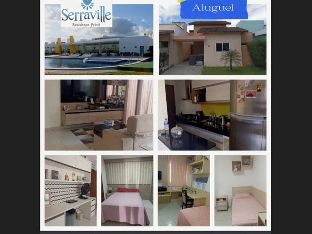 Imagem: Aluga-Se Casa, Condomínio Serraville