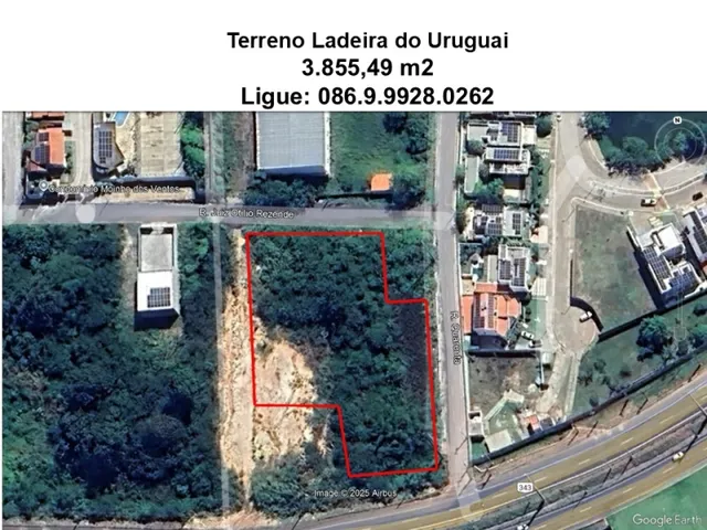 Imagem: Terreno Ladeira do Uruguai