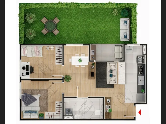 Imagem 16: Kastell Residencial - Apartamentos de 02 Quartos - Castelanea - Petrópolis/Rj