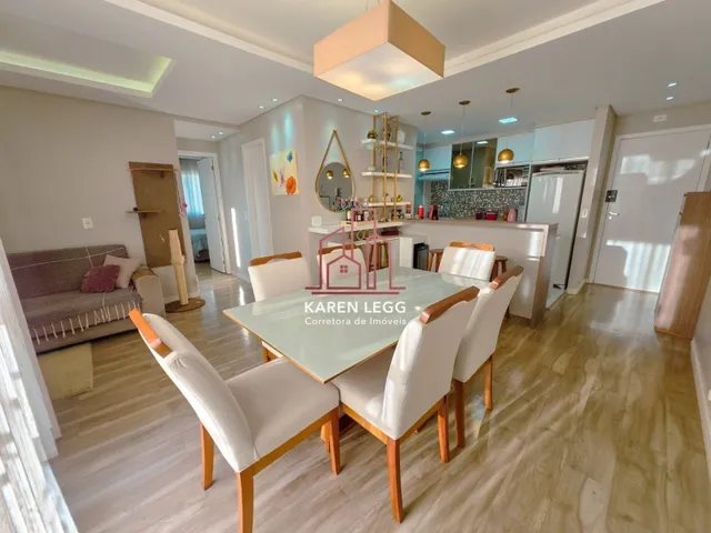 Imagem 1: Apartamento Reformado, Face Oeste com Vista Livre À Venda - Campo Comprido, Curitiba-Pr