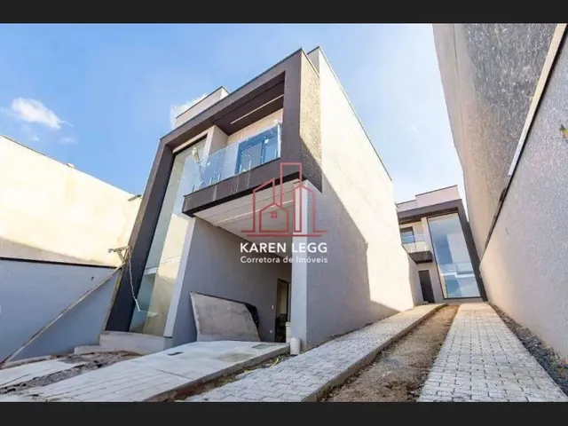 Imagem: Sobrado Novo com 112M² À Venda no Xaxim