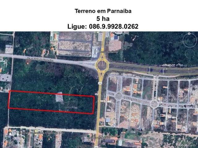 Imagem: Terreno de 5 Ha Sabiazal-Parnaíba-Pi
