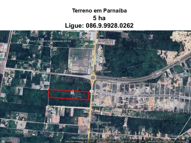 Imagem 2: Terreno de 5 Ha Sabiazal-Parnaíba-Pi