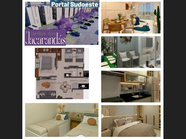 Imagem 15: Vende-Se Apartamento, no Portal Sudoeste, Jardins dos Jacarandás