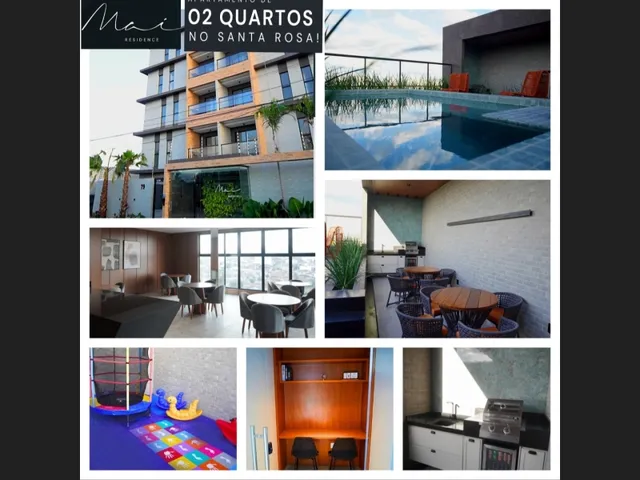 Imagem: O apartamento possui 2 Dormitórios, 1 Suíte, 2 Banheiros,