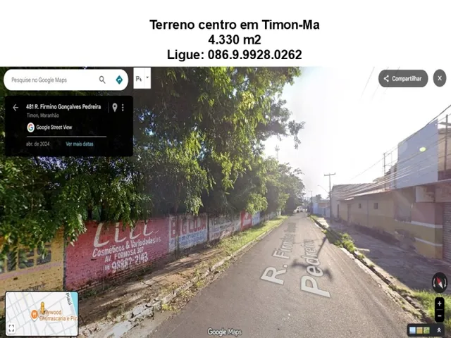 Imagem 3: Terreno no Centro de Timon