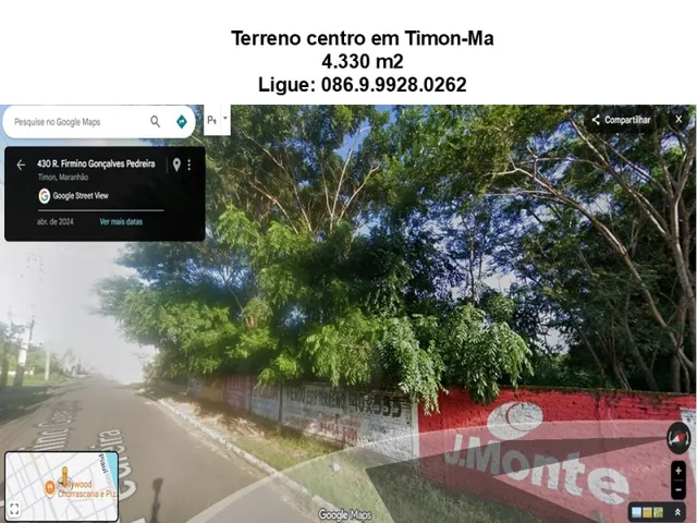 Imagem 2: Terreno no Centro de Timon