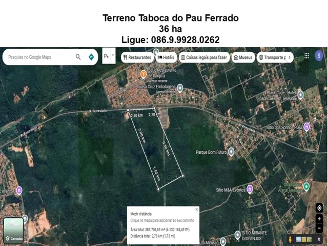 Imagem 5: Terreno de 36 H na Taboca do Pau Ferrado