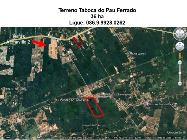 Imagem 4: Terreno de 36 H na Taboca do Pau Ferrado