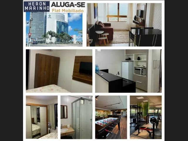 Imagem: Aluga-Se Flat Mobiliado, no Heron Marinho