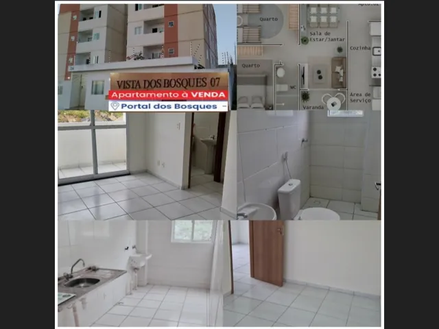 Imagem: Vende-Se Apartamento, no Portal dos Bosques
