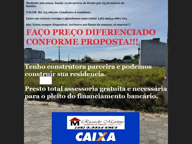 Imagem: Terreno a Venda em Ararangua Lagoão Parque