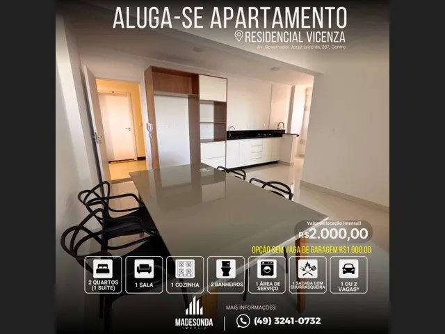 Imagem: Apto 2 Quartos Mobiliado Alto Padrão