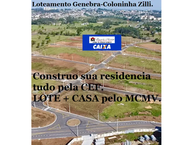 Imagem: Loteamento Genebra Coloninha Zilli Criciúma