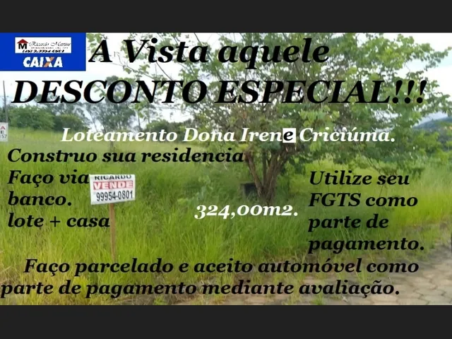 Imagem: Terreno a Venda Bosque do Repouso Loteamento
