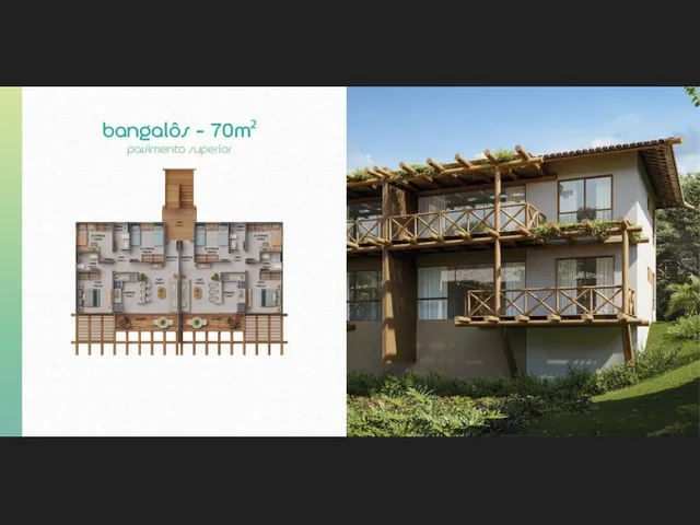 Imagem 6: Bangalô ¾ com Suíte com Varanda Integrada na Praia do Forte