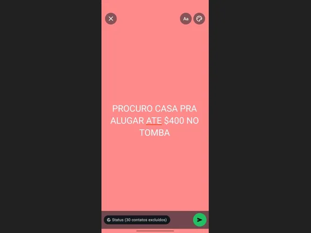Imagem: Procuro Casa pra Alugar Ate $400 Tomba