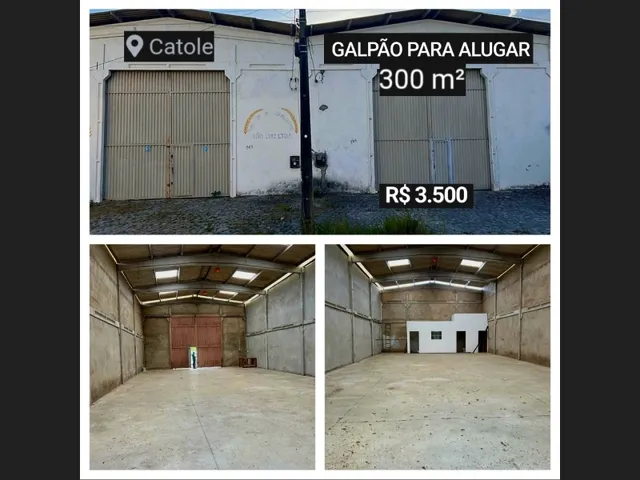 Imagem: Aluga-Se Galpão, Bairro Catolé, Campina