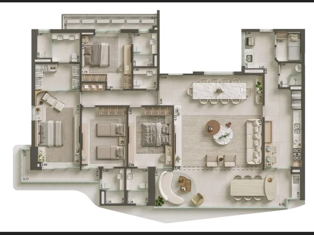 Imagem 14: Casa Mauá, Meireles, Repasses com 208M² e 129M² com 3 Ou 4 Suítes
