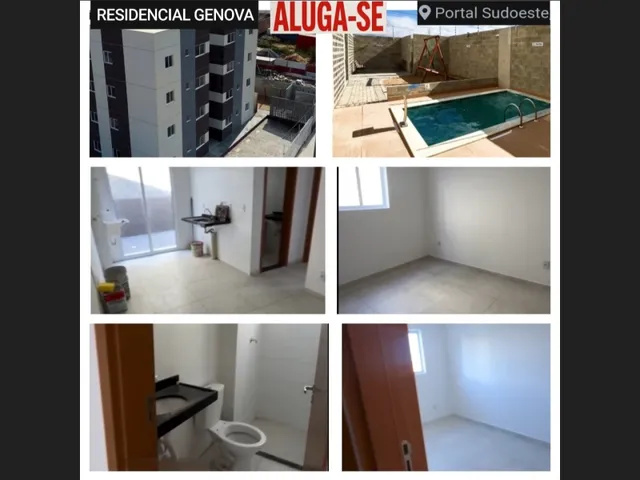 Imagem: Alugo Apartamento, no Portal Sudoeste, o