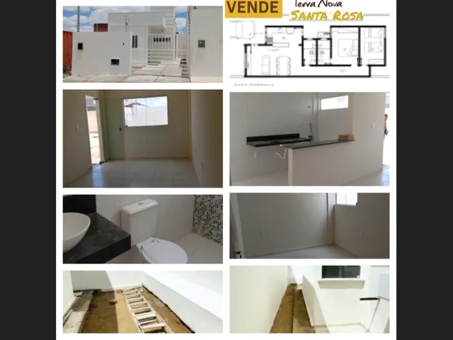 Imagem: Vende-Se Casa, Bairro santa Rosa, no Loteamento