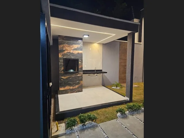 Imagem 2: Casa Plana com 3 Quartos, 2 Vagas de Garagem, Deck com Churrasqueira, Edson Queiroz