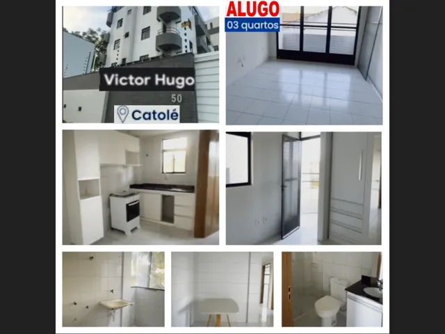 Imagem: Alugo Apartamento, 3 Quartos, Bairro Catolé