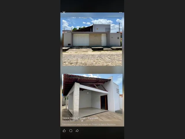 Imagem: Casa Disponível para Locação em Piripiri
