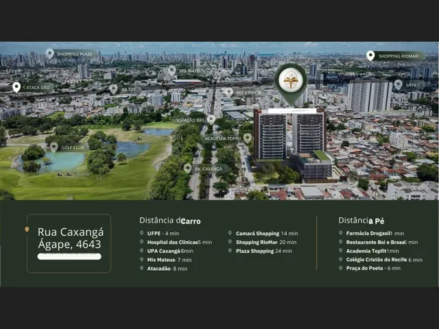 Imagem 5: Apartamento 2 Quartos na Caxangá com Suíte e Lazer Completo