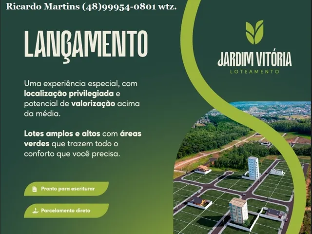 Imagem: Loteamento Jardim Vitória Bairro Recanto