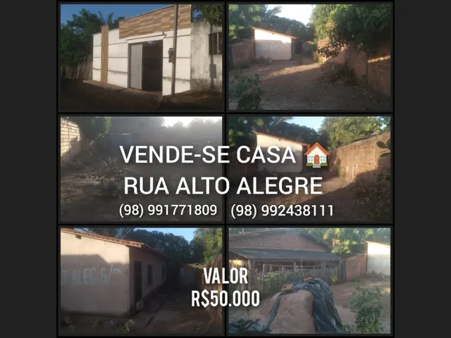 Imagem: A casa possui 1 Dormitório, 1 Banheiro, 2 Vagas na