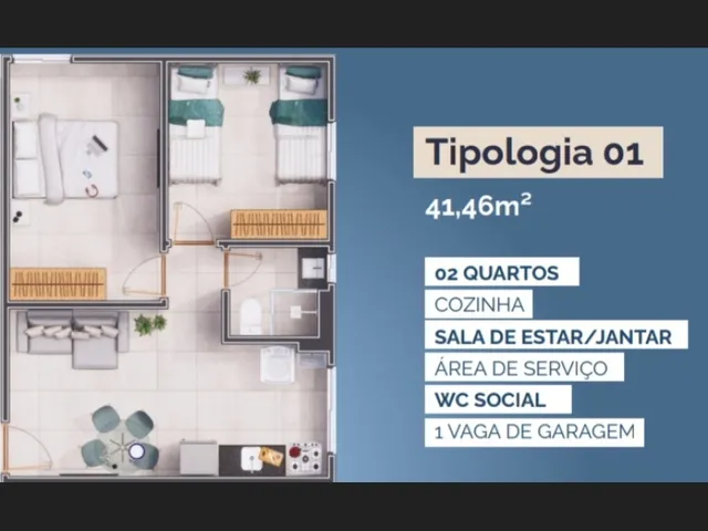 Imagem 12: Vende-Se Apartamento no Portal dos Bosques, o Bruxelas