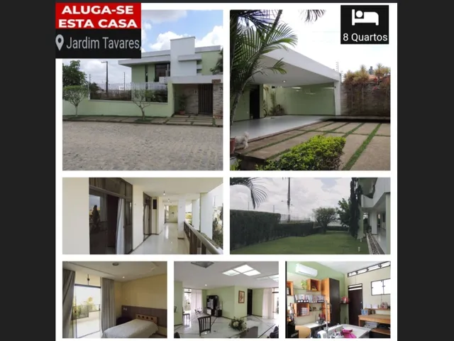 Imagem: Alugo Mansão, 8 Quartos, Bairro Jardim