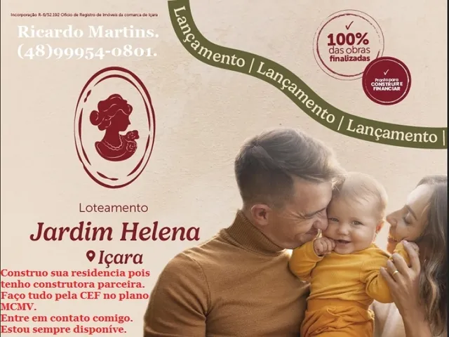 Imagem: Loteamento Jardim Helena Içara