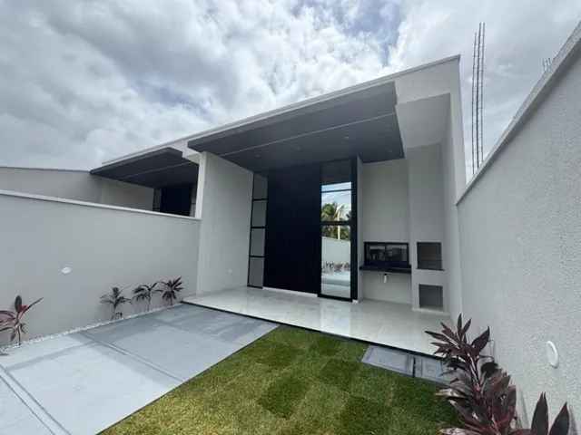 Imagem 5: Casa Plana Moderna com 3 Suítes, 3 Vagas de Garagem, Área Gourmet e Quintal na Sapiranga