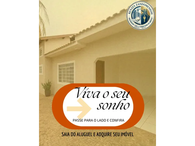 Imagem: A casa possui 1 Dormitório, 3 Suítes, 3 Banheiros, 3