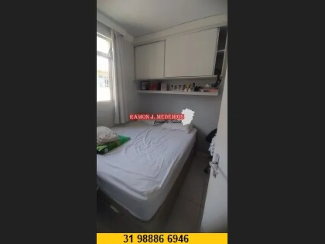 Imagem 16: Vendo Lindo Apto 4º Andar 2Qts Armários Planejados Fixos Bairro Piratininga Bhte Mg