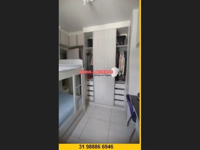 Imagem 9: Vendo Lindo Apto 4º Andar 2Qts Armários Planejados Fixos Bairro Piratininga Bhte Mg