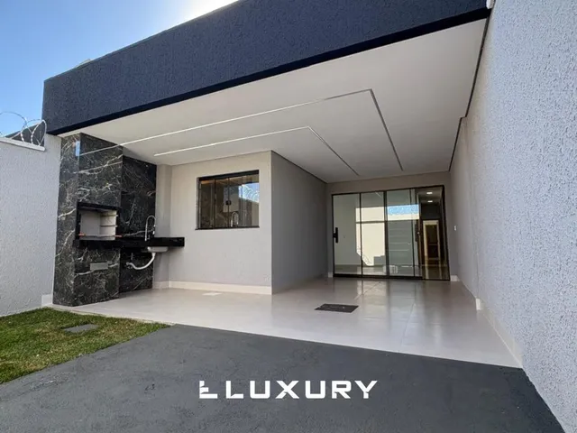 Imagem: Casa Nova com 3 Quartos no Residencial Hebrom