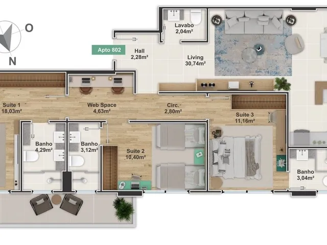 Imagem 14: Apartamento À Venda no Bairro Centro - Balneário Camboriú/Sc