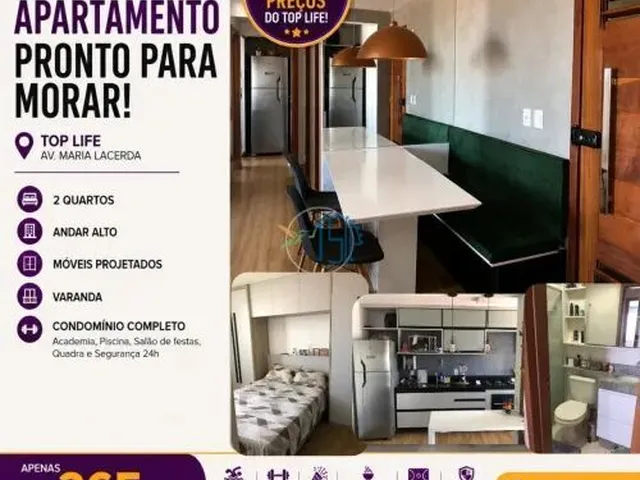 Imagem: CONDOMÍNIO TOP LIFE - Belíssimo Apartamento