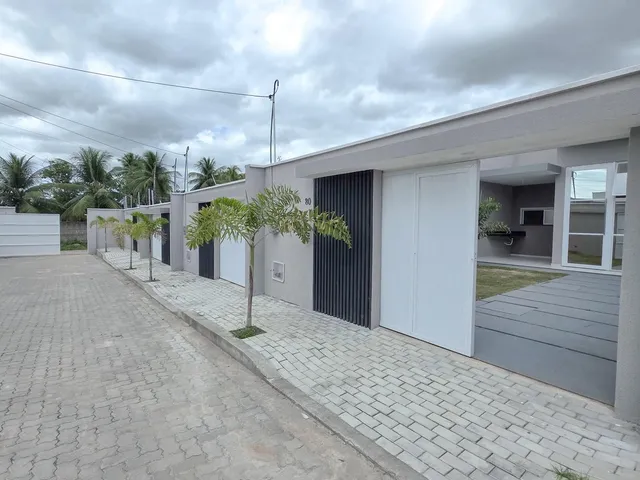 Imagem 6: Casa plana nova em rua privativa no Eusébio