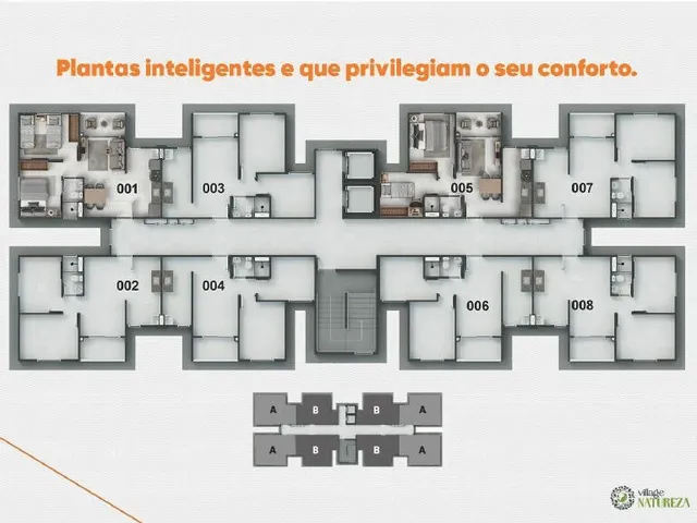 Imagem 6: Apartamento à Venda no Village Natureza em Belém