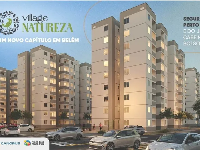 Imagem 2: Village Natureza em Belém – Entrada de 5 mil e 2 Quartos com Lazer de Clube