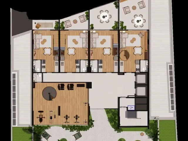 Imagem 10: Apartamento Compacto com Coworking e Lavanderia Compartilhada