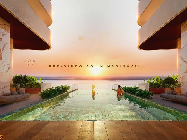 Imagem 13: Real Towers Belém: plantas amplas de 257m² a 260m², vista livre, áreas de lazer e