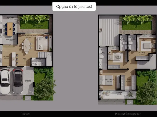 Imagem 13: TREE RESIDENCE – Casa com Suíte Master, Closet e Varanda Privativa